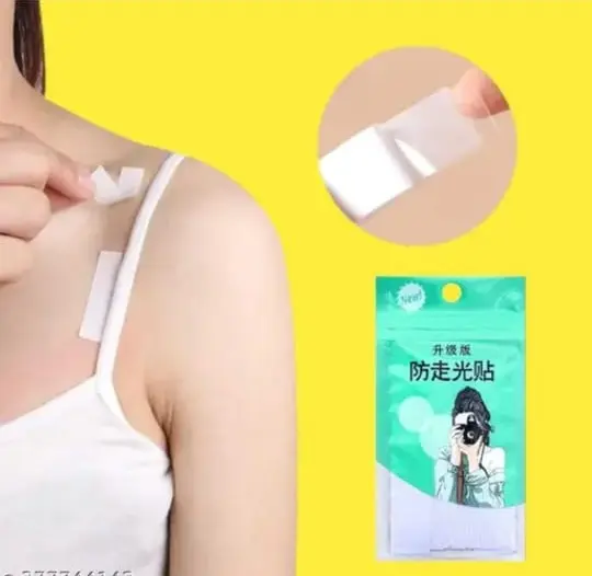 Fashion Tape for Women | Double-Sided Body & Clothing Tape | Invisible Dress Tape for Saree, Blouse, Gown, Deep Neck & Party Wear(Pack of 2)