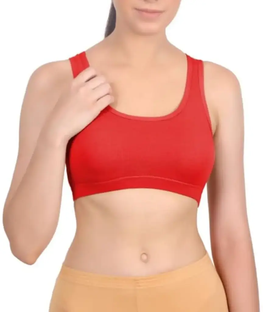 Women’s Sports Bra | Comfortable Stretchable Gym, Yoga & Workout Bra | Daily Wear Activewear Bra (32)
